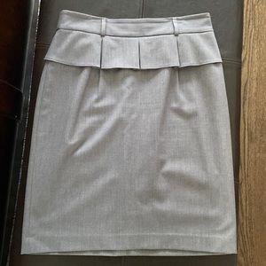Grey pencil skirt size 10
